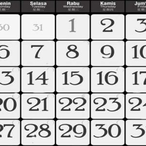 Kalender Gregorian