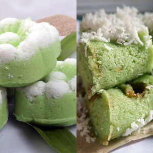 kue putu yang unik
