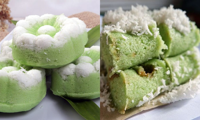 kue putu yang unik